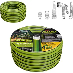 Шланг армований 4-х шаровий Alloid Building Tools Grasshopper 3/4" 20 м (WH-67659) - мініатюра 6