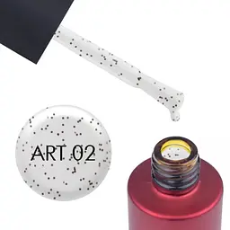 Матове верхнє покриття для гель-лаку Kodi Professional Matte Top Coat Art 02 без липкого шару 7 мл - мініатюра 3
