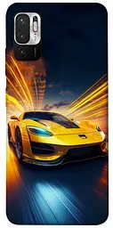 Чохол Demsky Yellow Porsche для Xiaomi Redmi Note 10 5G