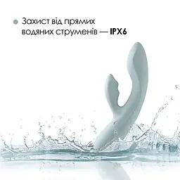 Смарт вібратор-кролик Svakom Chika, 2 незалежні мотори, підігрів до 38 °C - мініатюра 8
