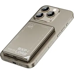 Зовнішній акумулятор WiWU Wi-P019 5000mAh Gold [125064] - мініатюра 4