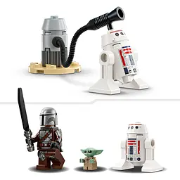 Конструктор LEGO Star Wars Зоряний винищувач N-1 Мандо й Ґроґу 92 деталі (75410) - мініатюра 5