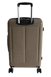 Валіза середня Worldline Airtex 292 поліпропілен M Шампань - мініатюра 3