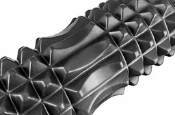 Масажний ролик EasyFit Solid Roller v.1.2s 33х13 см чорний - мініатюра 4
