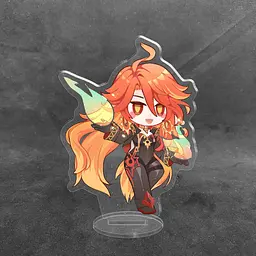 Акрилова колекційна фігурка Геншин Імпакт - Genshin Impact Chibi (Маувіка) 10 см