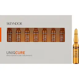 Освітлювальний концентрат Skeyndor UniqCure Brightening Glow 7 шт x 2 мл