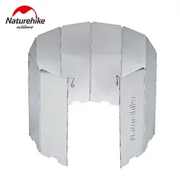 Вітрозахисний екран для пальника Naturehike NH 10 NH20CJ008 steel - мініатюра 2