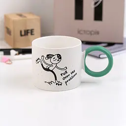 Чашка керамічна Kite Roller bunny 370 мл (K25-220-6) - мініатюра 2