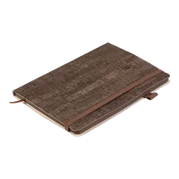 Блокнот діловий Buromax Logo2U Wood А5 96 арк. в клітинку обкладинка штучна шкіра бежевий (BM.295114-28) - мініатюра 3