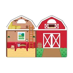 Набір для творчості Melissa & Doug Багаторазові наліпки Ферма (MD19408) - мініатюра 2