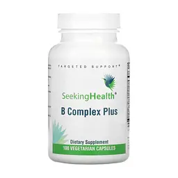 Вітамін Seeking Health B-комплекс, B Complex Plus, 100 вегетаріанських капсул (SKH-52016)