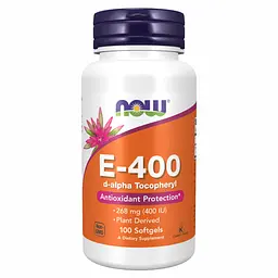 Вітамін E, E-400 IU - 100 sgels
