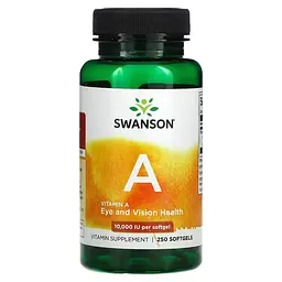 Вітамін А Vitamin A 10,000 IU - 250 софтгель
