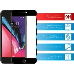 Скло захисне ACCLAB Full Glue Apple iPhone 7/8 Plus (1283126508165) - мініатюра 2