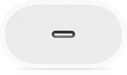 Зарядний адаптер блок живлення Apple 20 W USB-C (MUVV3ZM/A) білий - мініатюра 3