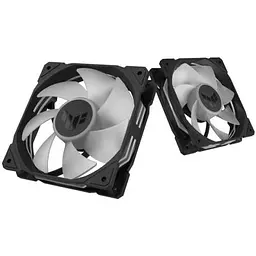 Кулер до корпусу ASUS TUF Gaming TR120 ARGB Reverse Triple Pack Black (90DA00D0-B09020) - мініатюра 10
