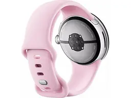Смарт-годинник Google Pixel Watch 3 41 mm Wi-Fi Polished Silver Aluminum Case/Rose Quartz Active Band - мініатюра 2
