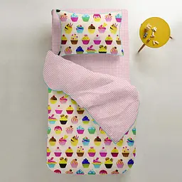 Набір простирадл полуторне Cosas ROSE/ROSE DOTS 155х240 см (SetSheet_Rose_DotsRose_155х240) - мініатюра 4