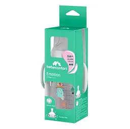 Пляшечка для годування Bebe Confort Emotion PP Bottle, 270 мл, біла (3102201990) - мініатюра 3