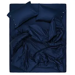 Простирадло Ardesto Mix & Match сатин 240x260 см синє (ART2426FSN) - мініатюра 6