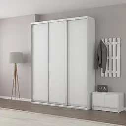 Шафа-купе Idea серія 6 190 x 45 x 210 см Білий