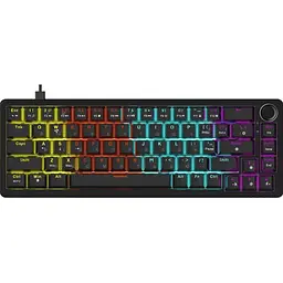 Клавіатура Ajazz AK690 Peach Mist Switch чорна (AK690-PM-B) [175704]