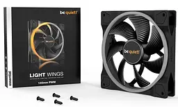 Вентилятор Be quiet! LIGHT WINGS 140mm PWM (BL074) - мініатюра 3