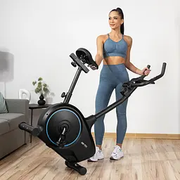 Велотренажер Gymtek XB1400 магнітний синій - мініатюра 8