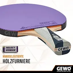 Ракетка для настільного тенісу Gewo PS Blast Control FL (1074200001) - мініатюра 4