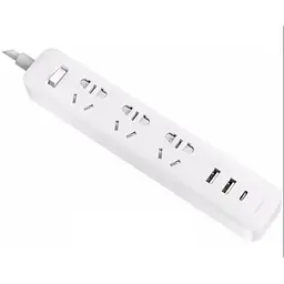 Мережевий подовжувач Mi Power Strip 20W Fast Charge (3 sockets +2 USB + 1 TypeC)