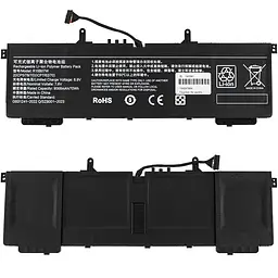Батарея для ноутбука Xiaomi R15B07W (RedmiBook Pro 15 XMA2007) 7.72V 9068mAh 70Wh Чорний - мініатюра 2