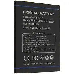 Акумулятор AAAA-Class Doogee B-DG580 / G580 - мініатюра 2
