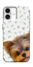 TPU чохол Demsky Cute Yorkie для Apple iPhone 16 (6.1")