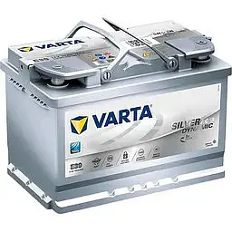 Автомобільний акумулятор VARTA Silver Dynamic AGM E39 6СТ-70Ah АзЕ 760A (EN) 570901076 - мініатюра 2