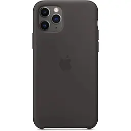 Оригінальний силіконовий чохол Apple Silicone Case для iPhone 11 Pro (5.8") Black (MWYN2ZM/A) - мініатюра 9