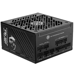 Блок живлення MSI MPG 1250W PCIE5 (A1250GS PCIE5) (MPG A1250GS PCIE5) - мініатюра 4