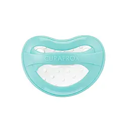 Пустышка Curaprox для дітей віком від 18 до 36 місяців Бірюзова (Babysoother turquoise s2) - миниатюра 4