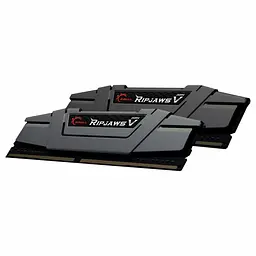 Модуль пам'яті для комп'ютера DDR4 16GB (2x8GB) 3200 MHz RipjawsV G.Skill (F4-3200C16D-16GVGB) - мініатюра 2