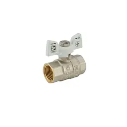 Кран кульовий Koer 1/2" ГГМ (KR.217.W) білий KR0177 - мініатюра 4