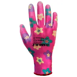 Рукавички з ПУ покриттям (червоні, манжет) SIGMA (9446321) - мініатюра 2