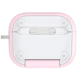Ударостійкий футляр Dux Ducis Armor Series для AirPods Pro 3 White / Pink - мініатюра 2
