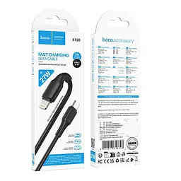 Кабель HOCO Type-C для освітлення Beneficio PD Charging Data Cable X120 | 1m, 27W | - мініатюра 2