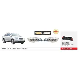 Фари дод. модель Lexus RX 350 2004-09/LX0330-LED/DRL-12V3W/eл.проводка