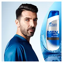 Шампунь проти лупи Head&Shoulders Men Ultra Глибоке Очищення, 360 мл - мініатюра 4