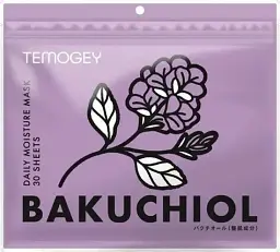 SPC Temogey Bakuchiol Mask тканинна маска для інтенсивного догляду з бакучіолом, 30 шт