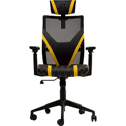 Геймерське крісло GT Racer чорне з жовтим (X-6674 Black/Yellow)