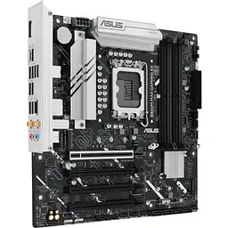 Материнська плата LGA1851, Asus B860M MAX GAMING AX, B860, 4xDDR5, 1xPCI-E 5.0 x16, 3xPCI-E 4.0 x16, 4xSATA3, 3xM.2, Realtek 7.1, Realtek 2.5Gb, WiFi 6, Bluetooth 5.4, DP/Type-C, MicroATX - мініатюра 3
