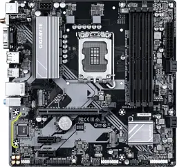 Материнська плата LGA1700, Gigabyte B760M D3HP WIFI6, B760, 4xDDR5, Int.Video(CPU), 4xSATA3, 2xM.2, 1xPCI-E 4.0 x16, 2xPCI-E 3.0 x1, Realtek 7.1, Realtek GbE, WiFi 6, Bluetooth 5.3, 6xUSB 3.2 / 6xUSB 2.0, VGA/HDMI/DP, MicroATX - мініатюра 2