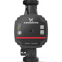 Циркуляційний насос Grundfos Alpha1 L 25-60 180 (99160584) - мініатюра 2