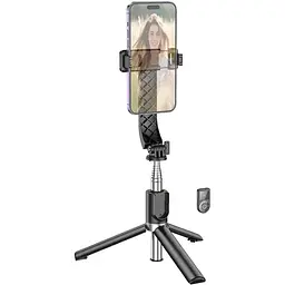 Селфі-монопод Hoco K20 Prior live broadcast holder чорний